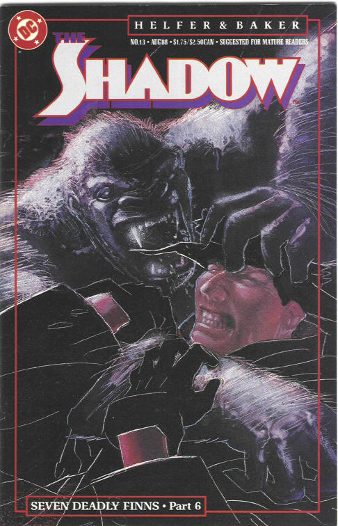 DC COMIC 1987 "THE SHADOW" 